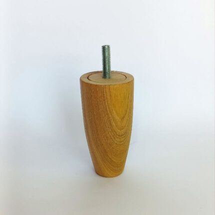 Дерев’яна ніжка для меблів "конус" 100мм